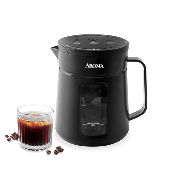 AROMA 5-MINUTE INSTANT COLD BREW COFFEE MAKER ACM-210B - BLACK