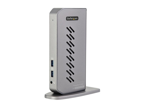 StarTech.com Black/Gray DK30A2DHU Notebook Docking Station