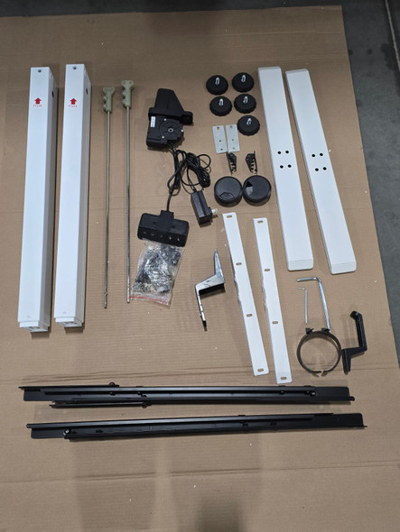 GENERIC ELECTRIC STANDING DESK 55X24 INCH ADJUSTABLE HEIGHT DESK - MAPLE