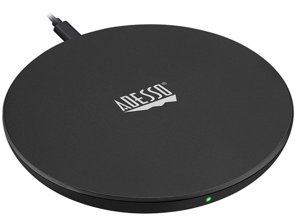 Adesso AUH-1010 Black 10W Max Qi-Certified Wireless Charger