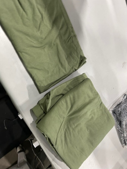 ORIGINAL DESIGN HOME TEXTILES 3 PIECES, DUVET COVER SET, TWIN - LIGHT GREEN