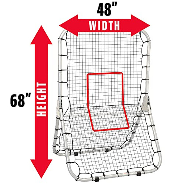 FRANKLIN SPORTS MLB PRO BASEBALL REBOUNDER BASEBALL SOFTBALL PITCHBACK - MULTI