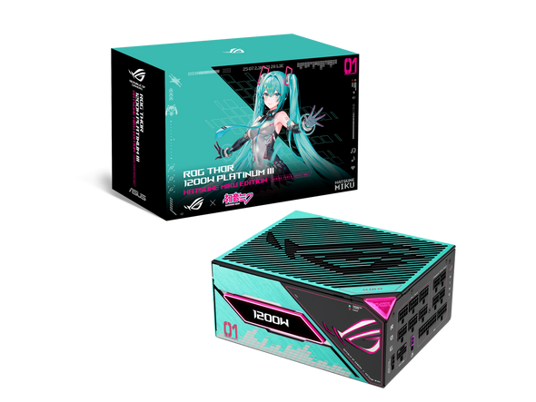 ASUS ROG Thor 1200W Platinum III Hatsune Miku Edition (80 PLUS Platinum