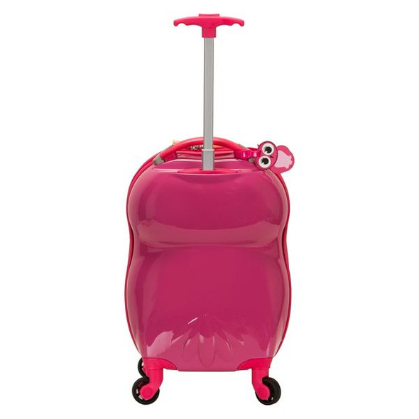 ROCKLAND KIDS' MY FIRST HARDSIDE CARRY ON SPINNER SUITCASE - OWL New