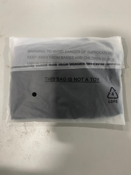 WARRIORS & SCHOLARS MENS BRIEFS - SIZE: MEN L - BLACK New