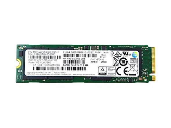 SAMSUNG PM961 256GB M.2 2280 PCI-EXPRESS 3.0 X4 NVME SSD  MZ-VLW2560 - GREEN