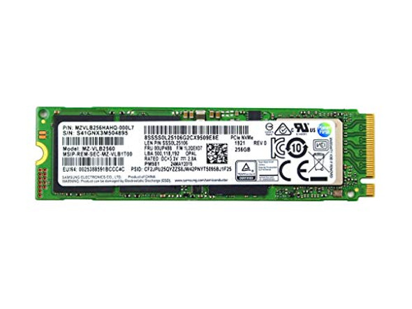MZ-VLB2560 SAMSUNG PM981 256GB M.2 2280 PCI-EXPRESS 3.0 X4 NVME SSD GREEN
