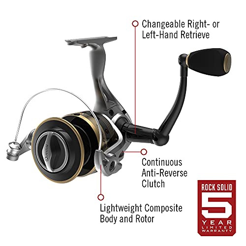 SORICUM QUANTUM STRATEGY SPINNING REEL 6 BALL BEARINGS 5 + CLUTCH SIZE 60