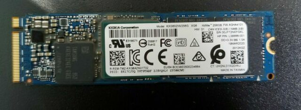 TOSHIBA XG6 256GB M.2 NVME PCIE SSD - BLUE