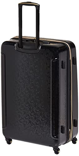 AMERICAN TOURISTER BELLE VOYAGE HARDSIDE LUGGAGE CHECKED-LARGE 28" - BLACK/GOLD New