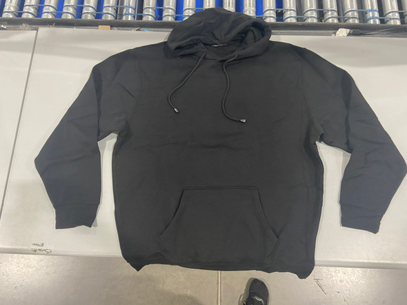 BLUE ICE PREMIUM CLOTHING PULLOVER HOODIE - SIZE: MEN 4XL - BLACK New