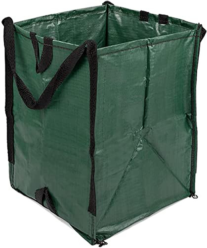 DURASACK HEAVY DUTY HOME AND YARD BAGS 48-GALLON REUSABLE GARBAGE CAN - GREEN