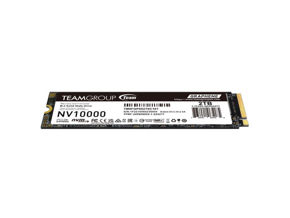 TEAMGROUP NV10000 2TB Gen4 PCIe 2280 NVMe Internal SSD-TM8FGP002T0C101