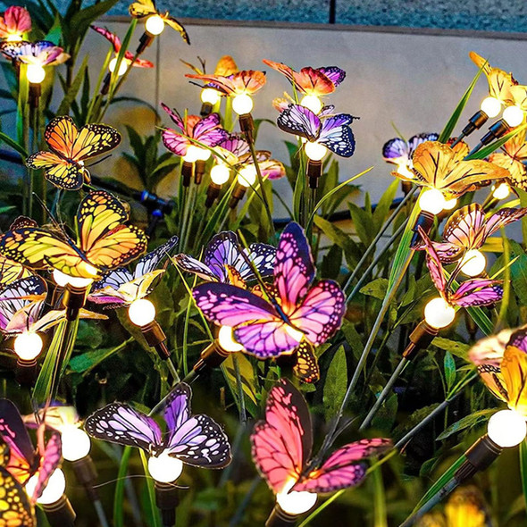 ALTSUCESER GARDEN SOLAR LIGHTS SOLAR BUTTERFLY LIGHTS OUTDOOR SOLAR GARDEN
