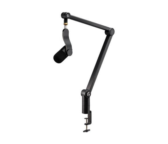 LOGITECH YETICASTER GX BUNDLE GX DYNAMIC MICROPHONE COMPASS BOOM ARM - BLACK
