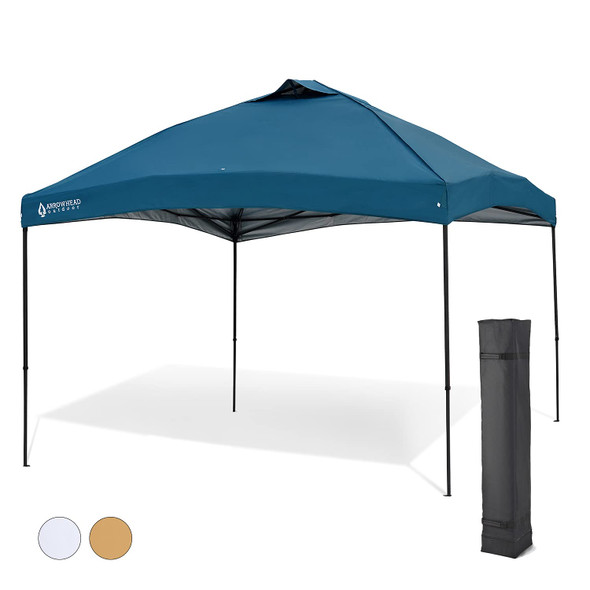 ARROWHEAD OUTDOOR 12’X12’ POP-UP CANOPY & INSTANT SHELTER KGS0386U - BLUE