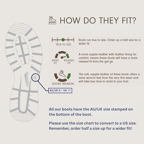 BLUNDESTONE BLUNDSTONE 587 UNISEX CLASSIC SERIES CHELSEA BOOT MEN/WOMEN - 5.5