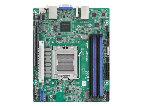 ASRock Rack Server Motherboard AM5D4ID2 Deep mini-ITX Single Socket AMD EPYC