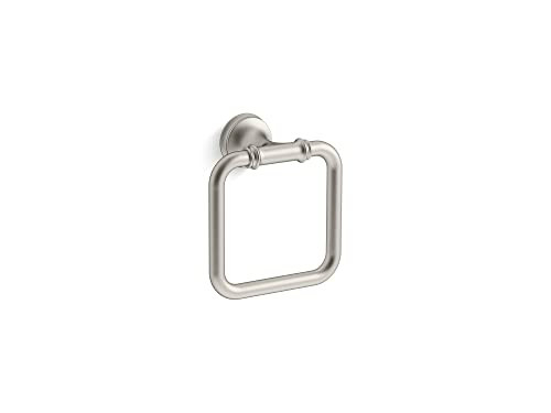 KOHLER BELLERA TOWEL RING - ONE SIZE - BRUSHED NICKEL