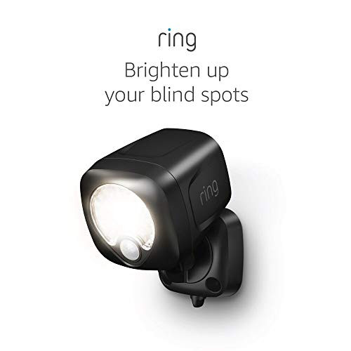 AMAZON RING SPOTLIGHT BATTERY MOTION-ACTIVATED SPOTLIGHT BRIGHT LEDS 5B11S8 New