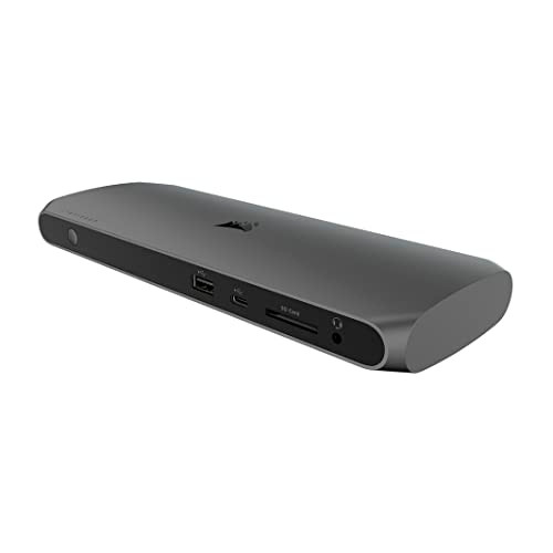 Corsair TBT100 DP Thunderbolt™ 3 Dock with DisplayPort TBT-100-DP - Black/Gray