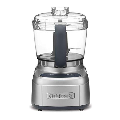 CUISINART ELEMENTAL 4-CUP CHOPPER/GRINDER ECH-4SVFR - GUNMETAL - SILVER