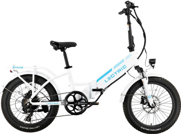 LECTRIC EBIKES - XP3 STEP-THRU FOLDABLE LONG-RANGE EBIKE - WHITE