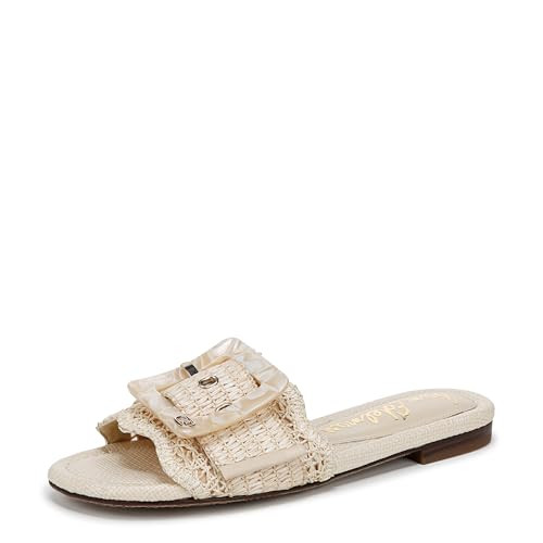 I5216F3251 Sam Edelman Women's Bambi Sandal, Size 7, Linen