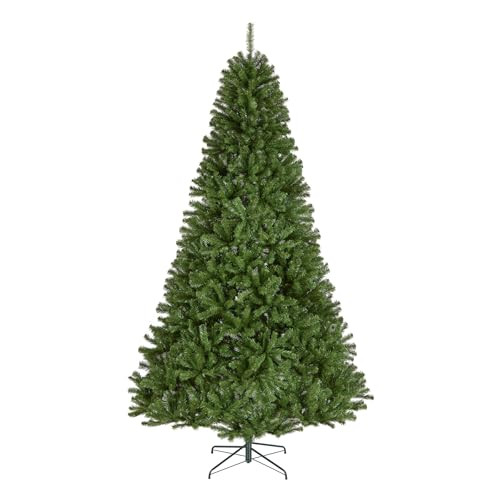 NATIONAL TREE COMPANY 9FT UNLIT NORTH VALLEY SPRUCE ART CHRISTMAS TREE - GREEN