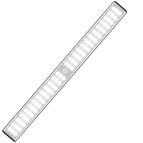 MOSTON SUPER BRIGHT RECHARGEABLE HI-VIS FLASHING STROBE LED NIGHT LIGHT - SILVER