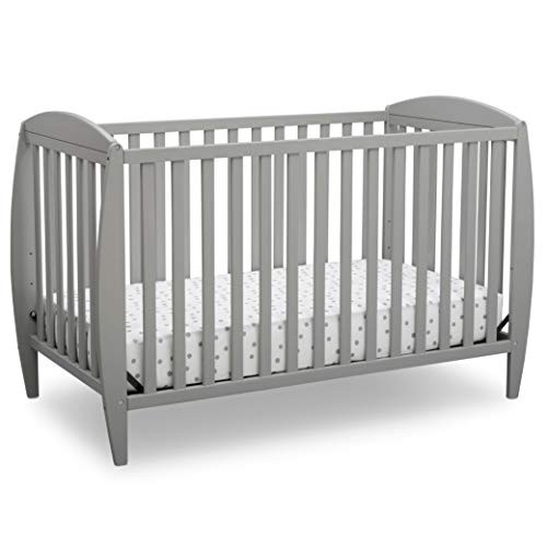 DELTA CHILDREN TAYLOR 4-IN-1 CONVERTIBLE BABY CRIB EASY TO ASSEMBLE W100140-026
