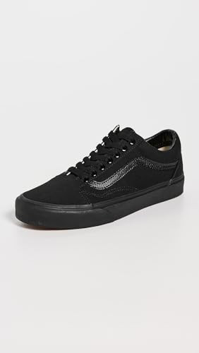 VANS OLD SKOOL UNISEX SNEAKERS MEN 9 WOMEN 10.5 BLACK/BLACK New
