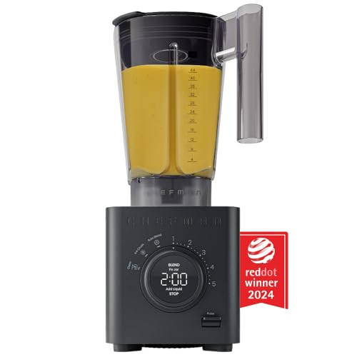 CHEFMAN OBLITERATOR 48 OZ COUNTERTOP BLENDER, 1380W, RJ27-T1 - MIDNIGHT