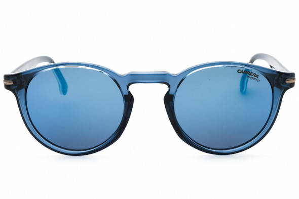 CARRERA PLASTIC UNISEX SUNGLASSES WITH BLUE LENSES - BLUE