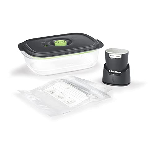 FOODSAVER FS2160 MULTI-USE HANDHELD VACUUM SEALER AND MARINATOR - BLACK
