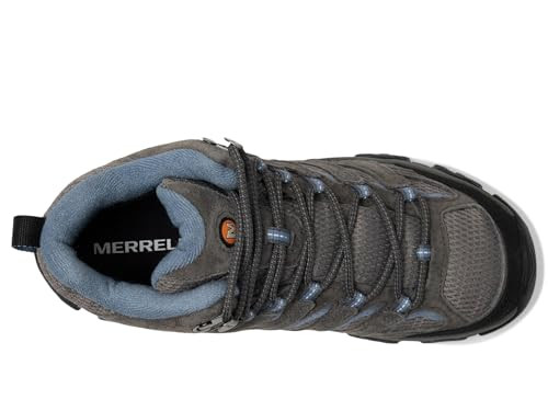 J500162 Merrell Women's Moab 3 Mid Waterproof Hiking Boots Granite Size 6.5