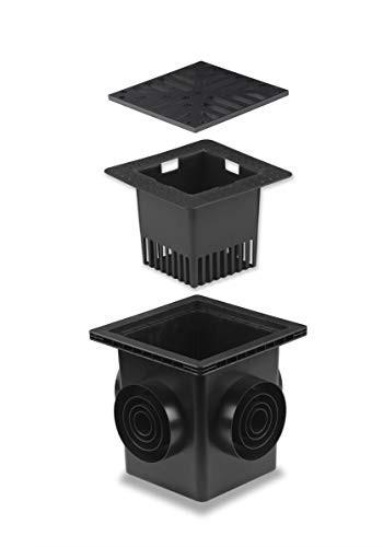 Uni-Green Catch Basin Kit 12X12 Debris Basket Grating Square Storm Drain