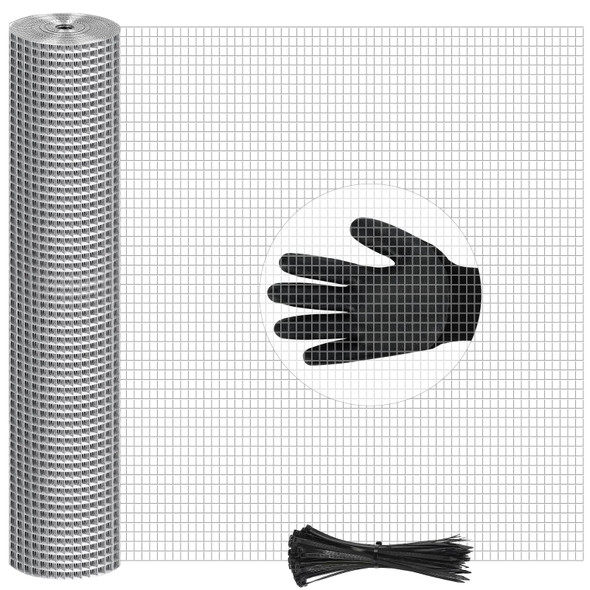 48in x 100ft Hardware Cloth Hot-Dip Galvanized Welded Wire Mesh