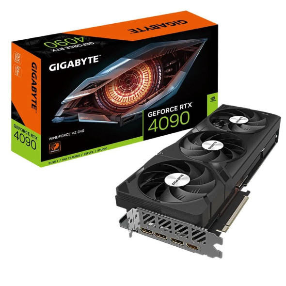 GIGABYTE GEFORCE RTX WINDFORCE V2 24 GIGABYTE GRAPHIC - 4090 - BLACK