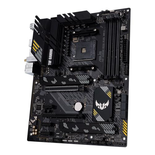 ASUS TUF GAMING B550-PLUS WIFI II AM4 AMD B550 ATX AMD MOTHERBOARD BLACK