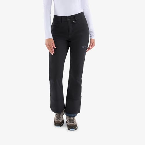 72643X ARCTIX WOMEN'S SARAH FLEECE-LINED SOFTSHELL PANTS /31" WOMEN 2X BLACK New