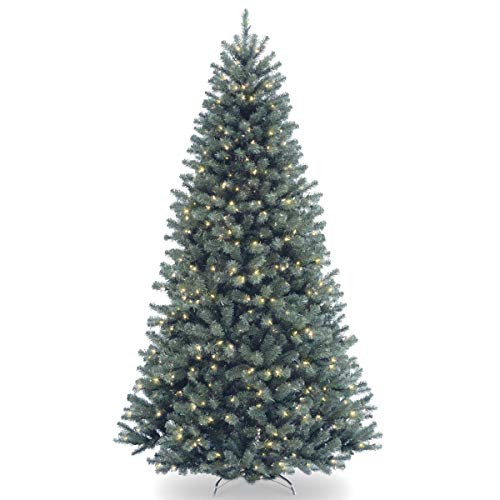 National Tree Company 7.5 ft Pre-Lit North Valley Spruce Artificial