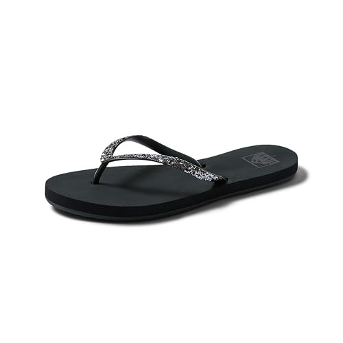 RF001949 REEF WOMEN’S STARGAZER FLIP FLOP SANDALS SIZE 11 SHADOW/DARK GRAY