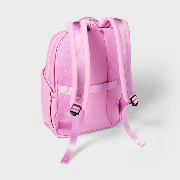 ALL IN MOTION 14L FAUX NEOPRENE BACKPACK - ALL IN MOTION - PINK