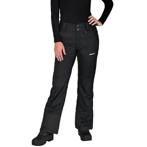 1800 ARCTIX WOMEN'S INSULATED SNOW PANTS SIZE 2X/31 inseam BLACK