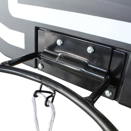 GENERIC WALL MOUNTED BASKETBALL STAND 28.5 X 18 INCH CD-B003BR - BLACK/WHITE