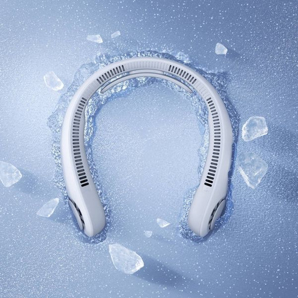 JISULIFE PORTABLE NECK FAN - NECK FAN LIFE4 - GRAY