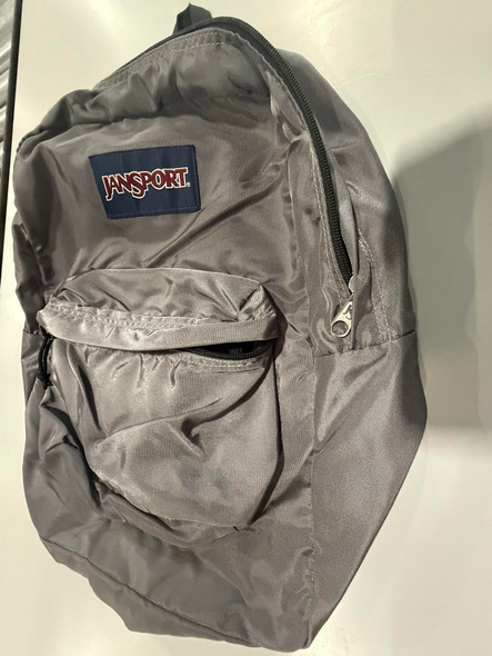 JANSPORT SCHOOL BACKPACK - GRAY