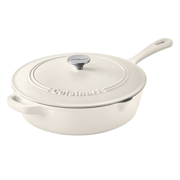 CUISINART CHICKEN FRYER, MATTE SNOW WHITE, 12", CI45-30SWM