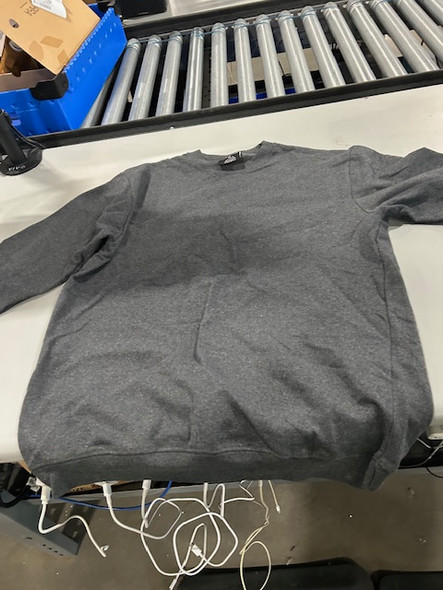 GALAXY BY HARVIC MEDIUM LONG SLEEVE GRAY PULLOVER SHIRT - SIZE: MEN M - GRAY